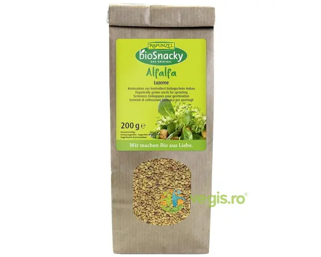 Seminte de Lucerna pentru Germinat Ecologice/Bio 200g