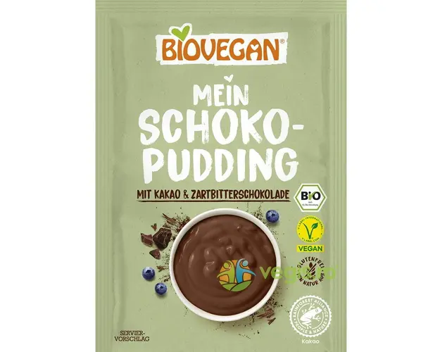Pudra Budinca de Cacao fara Gluten Ecologica/Bio 55g