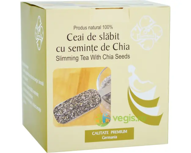 Ceai de Slabit cu Seminte de Chia 20dz