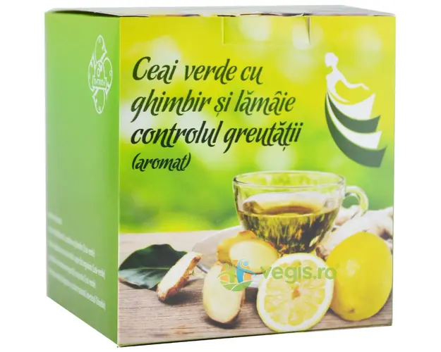 Ceai Verde cu Ghimbir si Lamaie 20dz