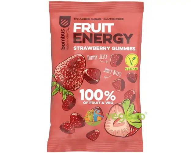 Jeleuri de Fructe cu Capsuni fara Gluten 35g