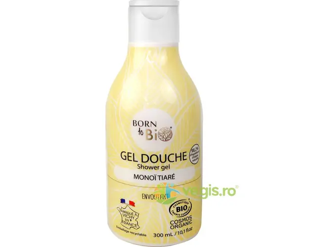 Gel de Dus cu Monoi de Tiare Bio 300ml