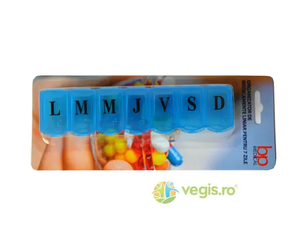 Organizator De Medicamente Liniar (Blister) 7 Zile