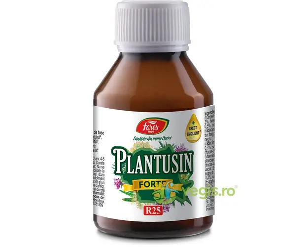 Sirop Plantusin Forte (R25) 100ml Fares