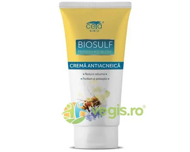 Crema Antiacneica Biosulf 50ml