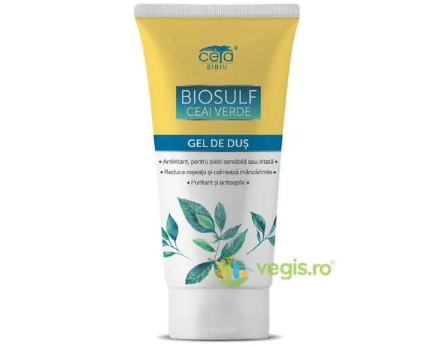 Gel de Dus Biosulf cu Ceai Verde 200ml