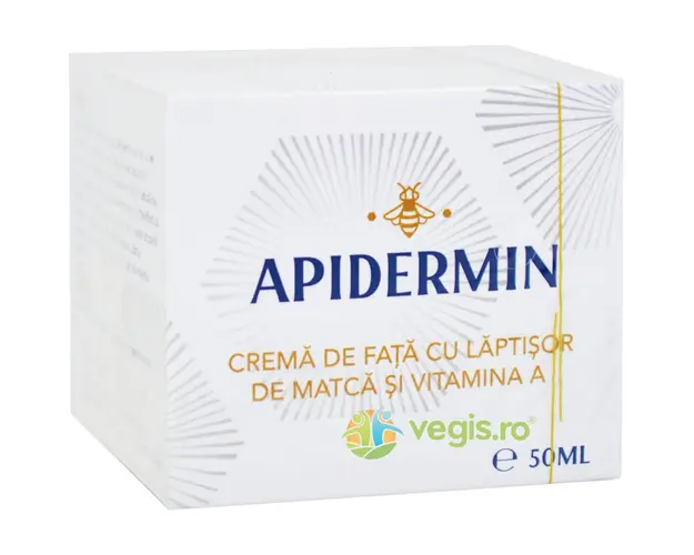 Crema de Fata cu Laptisor de Matca si Vitamina A Apidermin 50ml