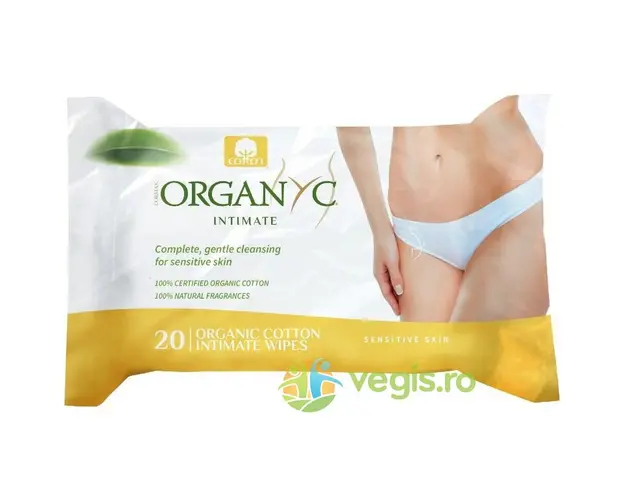 Servetele Intime din Bumbac Organic 20buc