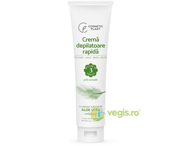 Crema Depilatoare Rapida cu Extract de Aloe Vera 150ml