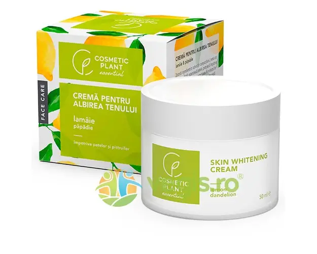 Crema pentru Albirea Tenului cu Papadie 50g
