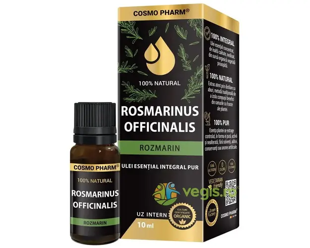 Ulei Esential Integral de Rozmarin Uz Intern 10ml