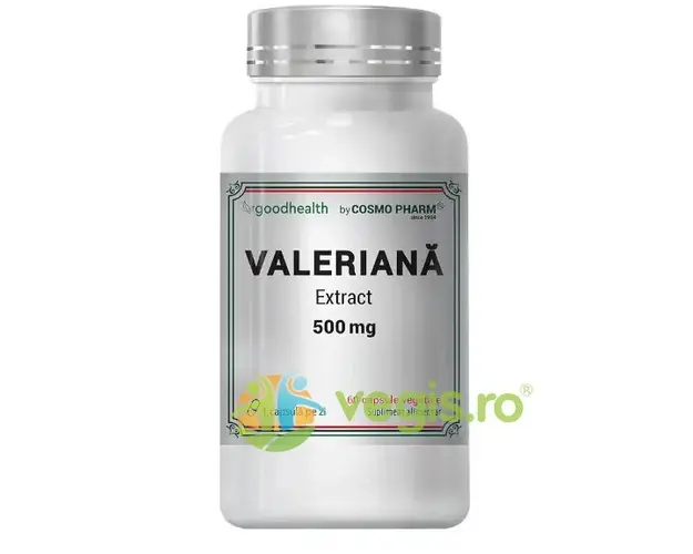 Valeriana Extract 500mg 60cps