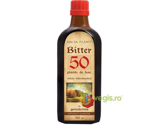 Bitter 50 Cu Ganoderma Remediu 500ml