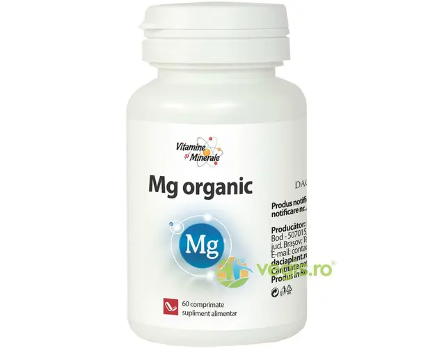 Magneziu Organic 60Cpr
