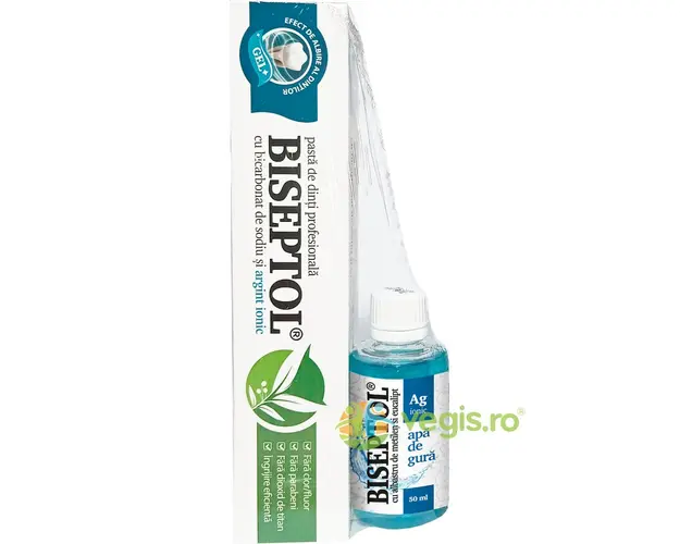 Pachet Biseptol Pasta de Dinti 75ml + Biseptol Apa de Gura 50ml