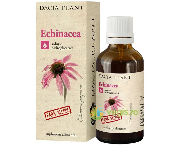 Tinctura De Echinacea Fara Alcool 50ml