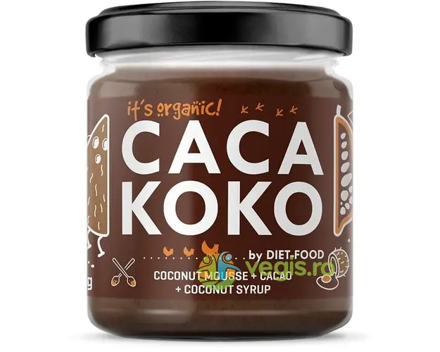 Crema de Cocos cu Cacao Ecologica/Bio 200g