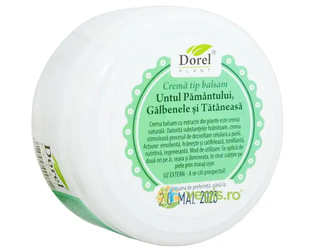 Crema-Balsam Untul Pamantului, Galbenele si Tataneasa 90ml