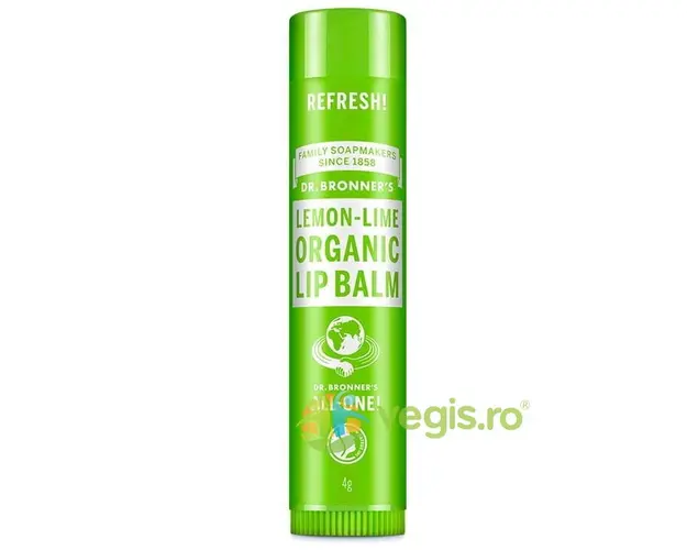 Balsam de Buze cu Lamaie si Lime Bio 4g