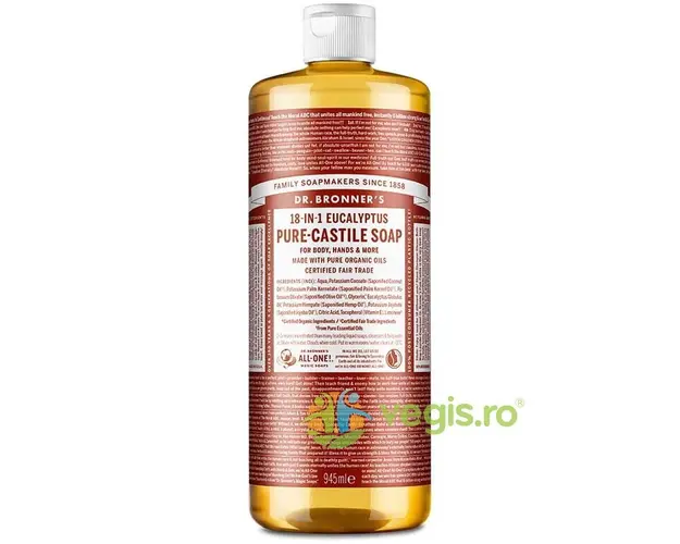 Sapun Lichid de Castilia 18in1 cu Eucalipt Bio 945ml