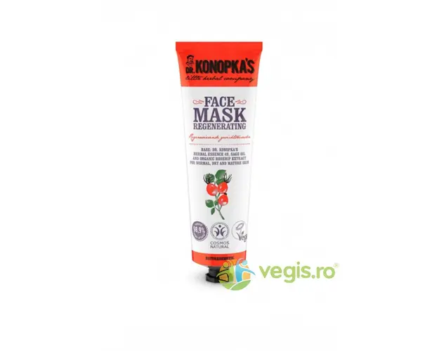 Masca Regeneranta pentru Fata cu Ulei de Salvie si Extract de Macese 75ml