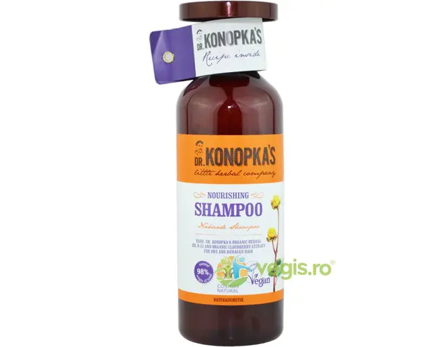 Sampon Nutritiv pentru Par Uscat si Deteriorat cu Extract de Mur Pitic 500ml