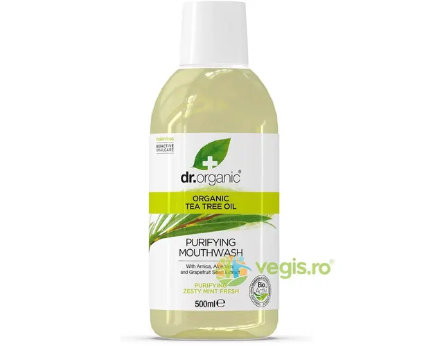 Apa de Gura cu Extract de Arbore de Ceai 500ml