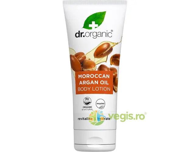 Lotiune Anti-Age pentru Corp cu Ulei de Argan Marocan 200ml