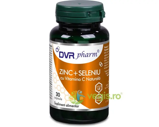 Zinc Seleniu Cu Vitamina C Naturala 30cps
