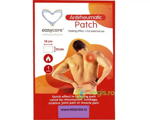 Plasture Antireumatic cu Efect de Incalzire 12x18cm