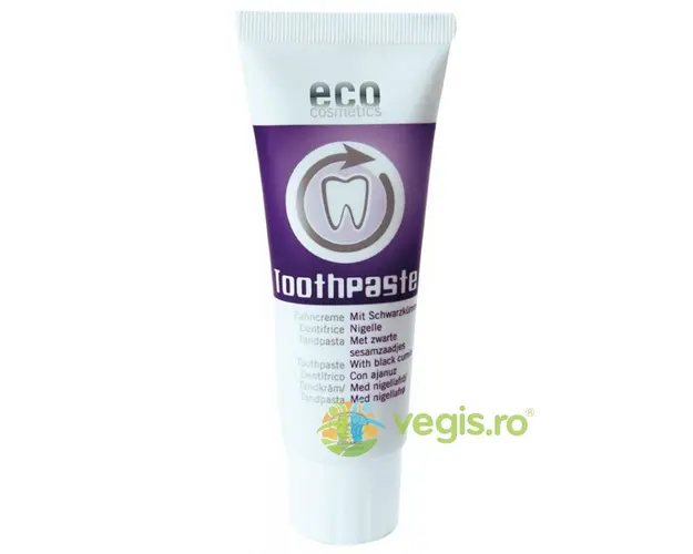 Pasta de Dinti Homeopata cu Chimen Negru fara Fluor Ecologica/Bio 75ml