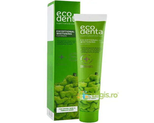 Pasta de Dinti pentru Albire cu Ulei de Bergamota, Lamaie si Kalident 75ml