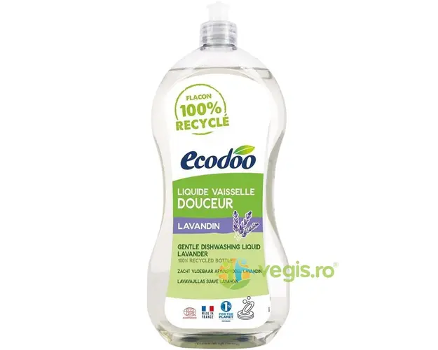 Detergent pentru Vase cu Aloe Vera si Lavanda Bio 1L