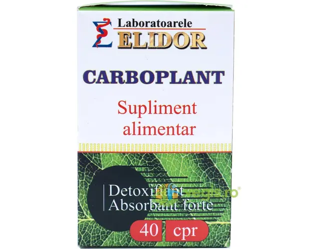 Carboplant (Detoxifiant, Absorbant Forte) 40cpr