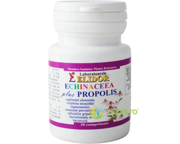 Echinaceea + Propolis pentru Imunitate 20cpr