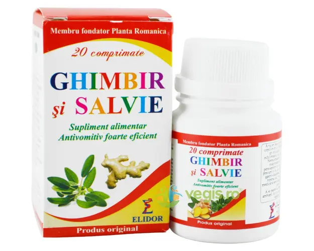 Ghimbir si Salvie 20cpr