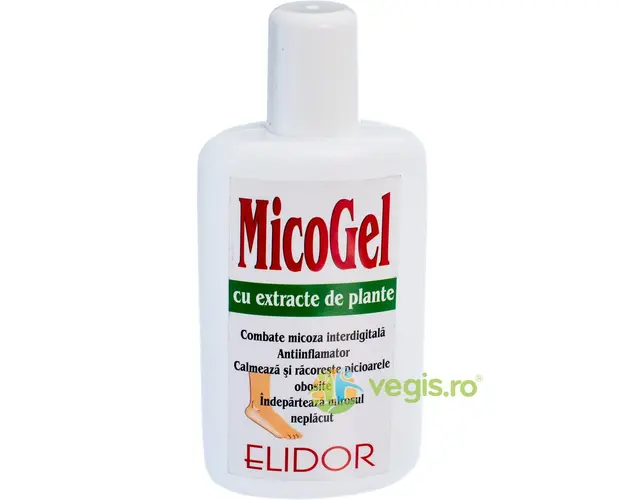 MicoGel cu Extracte din Plante (Combaterea Micozei Interdigitala) 60ml