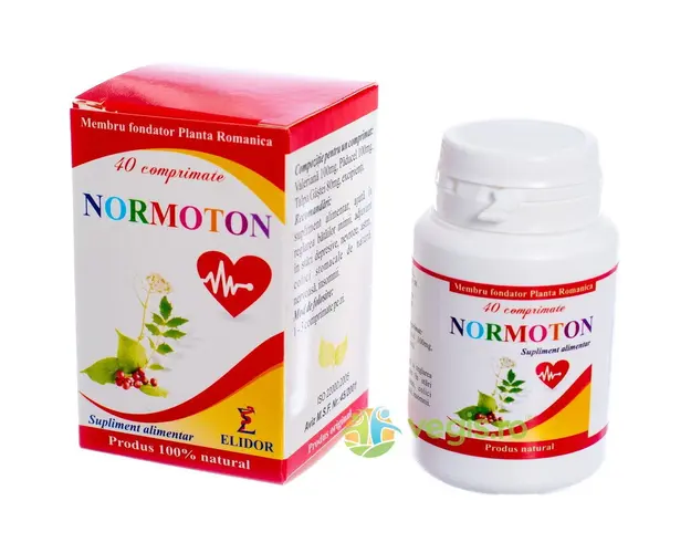 Normoton (Regleaza Activitatea Cardiaca) 40cpr