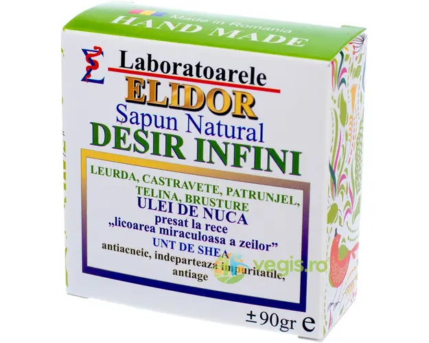 Sapun Antiacneic si Anti-Age cu Ulei de Nuca Desir Infini 90g