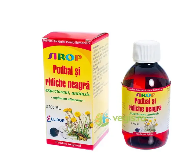 Sirop de Podbal si Ridiche Neagra 200ml