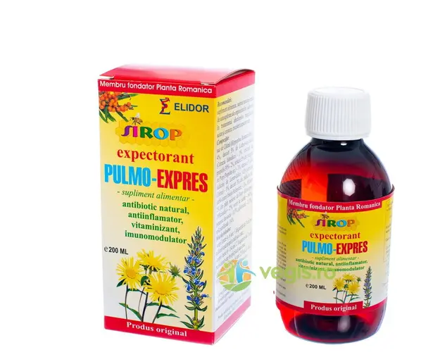Sirop Pulmo-Expres (Sustine Sistemul Respirator) 200ml