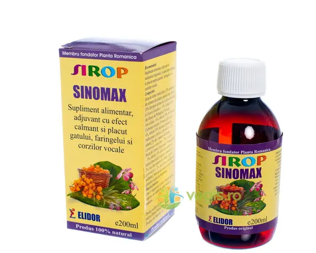 Sirop Sinomax (Sustine Respiratia) 200ml