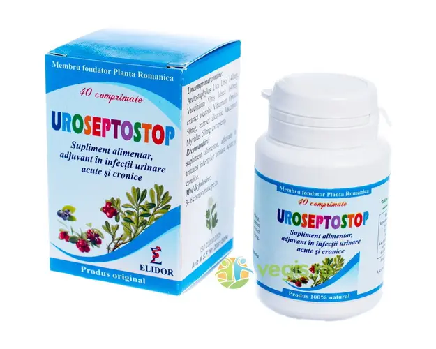 Uroseptostop (Infectii Urinare Acute si Cronice) 40cpr
