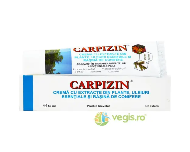 Crema cu Extracte din Plante, Uleiuri Esentiale si Rasina de Conifere Carpizin 50ml