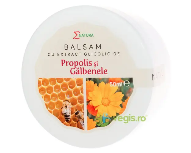 Balsam cu Extract Glicolic de Propolis si Galbenele 50ml