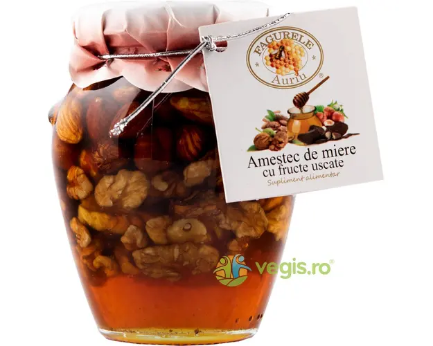 Amestec de Miere cu Fructe Uscate 360g
