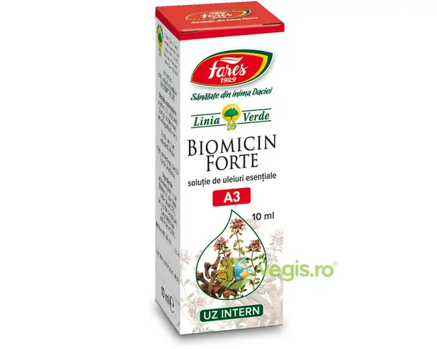Biomicin Forte Solutie De Uleiuri Esentiale 10ml