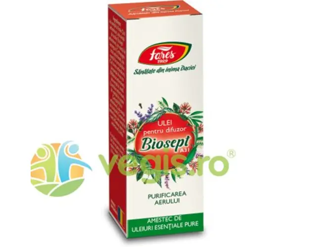 Biosept (A31) Amestec de Uleiuri Esentiale pentru Purificarea Aerului 10ml