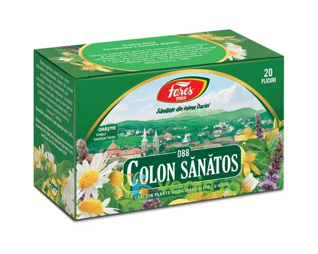 Ceai Colon Sanatos 20dz