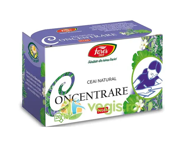 Ceai Concentrare cu Frunze de Ginkgo Biloba (N163) 20dz